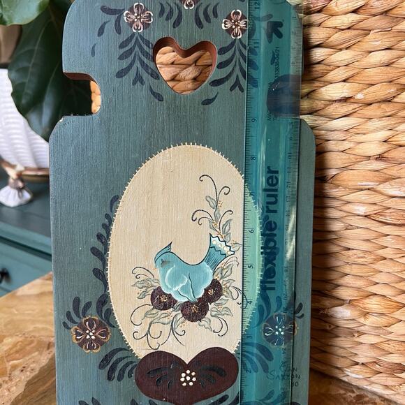 Hand painted Bird wall decor - Picture 6 of 7